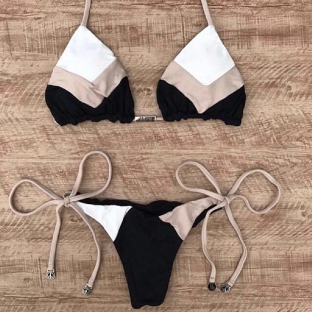 BIKINI ELEGANTE GEOMETRICO